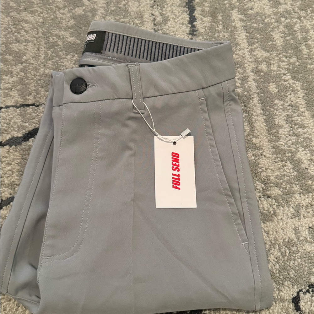 Full Send Golf Men's Gray Pants